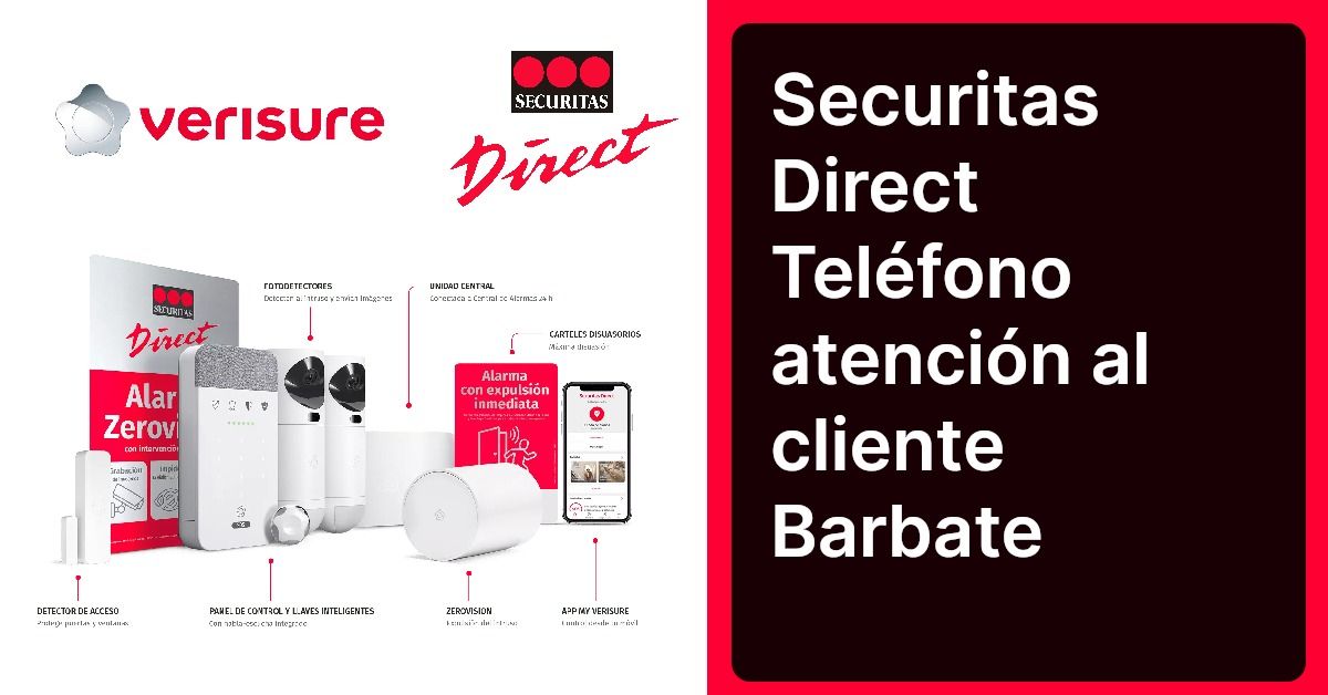 Securitas Direct Teléfono atención al cliente Barbate